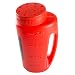 Handheld Spreader, Salt and Seed Spreader, Also for Fertilizer, Deicing/Ice Melt By Stalwart (Multipurpose Tool for Lawn Garden and Yard) (Red)