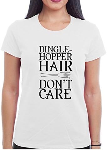The Little Mermaid - Dinglehopper hair don't care! shirts for Womens L White