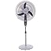 Costway 18-Inch Pedestal Fan 3-Speed Oscillating Stand w/ Manual Control Timer