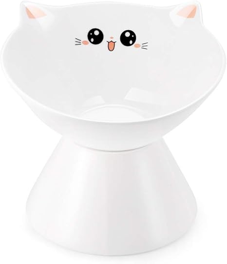 White cat bowl Clearance