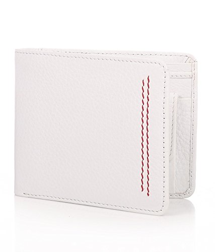 Walletsnbags RL White Neo Stitch Wallet