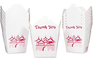 DHG PROFESSIONAL Chinese Take Out Boxes Party Favor and Food Pail, Size 26 oz, Pack of 360 counts