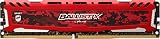 Crucial Ballistix Sport LT 2400 MHz DDR4 DRAM Desktop Gaming Memory Single 4GB CL16 BLS4G4D240FSE (Red)