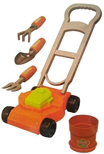 Enfants 6 Pieces Tondeuse A Gazon Autoportee Outil De Jardinage Jardin Ensemble Jeu Jouet Pour Bebe Pelle Fourche Outillage De Jardin Pour Enfants Jeux Et Jouets Centroarco Com