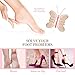 Shoe Inserts for Women - Heel Pads, Heel Inserts for Shoes That are too big, Heel Cushion, Heel Grips, High Heel Inserts by Famel (Pack of 4 Pairs)