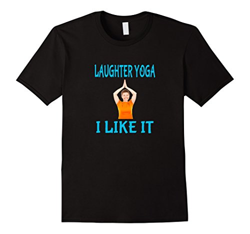 Laughter Yoga I Like It T-Shirt – Male Large – Black