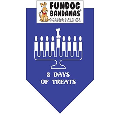 hanukkah dog bandana