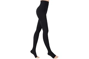 ATHBAVIB Medical Compression Pantyhose for Women & Men, 20-30mmHg Compression Stockings