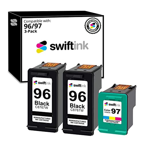 SwiftInk Remanufactured Replacements for HP 96 and