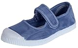 Cienta Girl's Toddler Mary Jane Canvas Velcro Cap Toe Sneaker Shoes