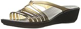 crocs Women's Isabella Mini Wedge Sandal, Black/Smoke, 9 M US