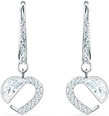 Swarovski Hear Heart Crystal Earrings (Amazon.co.jp Exclusive)