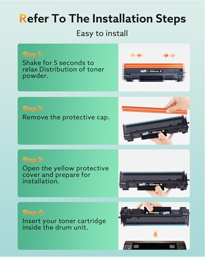 KEENKLE 142A Toner with Chip Compatible for HP 142A 142X W1420A W1420X for HP Laserjet M140w Toner for HP Laserjet Pro M110 M110w Laserjet Pro MFP M140w M140 M139 M139w (Black, 1-Pack)