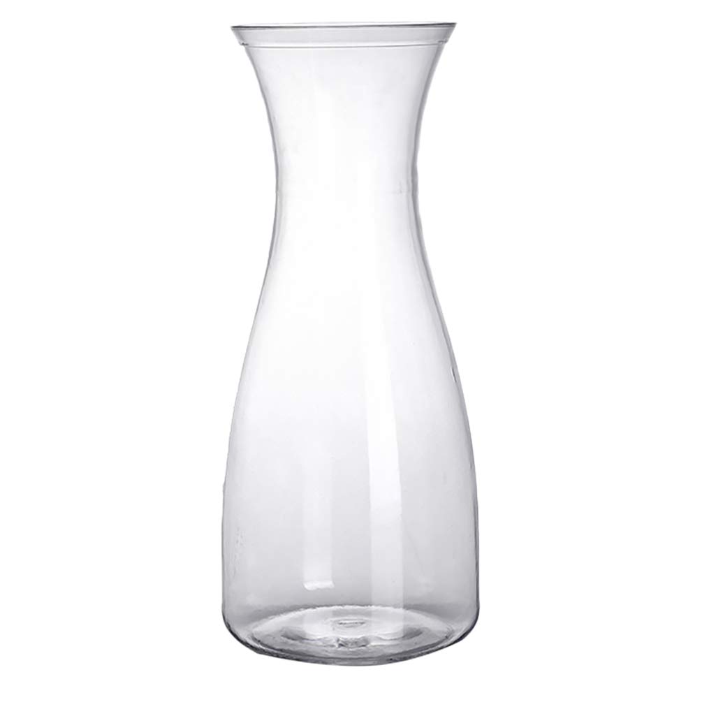 Angoily Water Carafe and Pitcher, 550ml Clear Acrylic Wine Carafe Decanter Beverage Bottles for Water, Juice, Milk, Coffee, Iced Tea, Juice Containers Drink Pitchers for Parties Restaurants Home Use