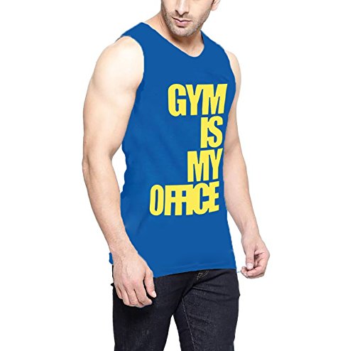 hotfits men's cotton sleeveless t-shirt