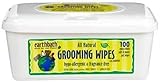 Earthbath All Natural Grooming Wipes 100 count pack of 2