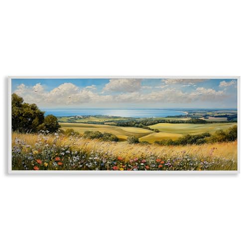 'In the Distance Landscape'| Framed Giclee Art