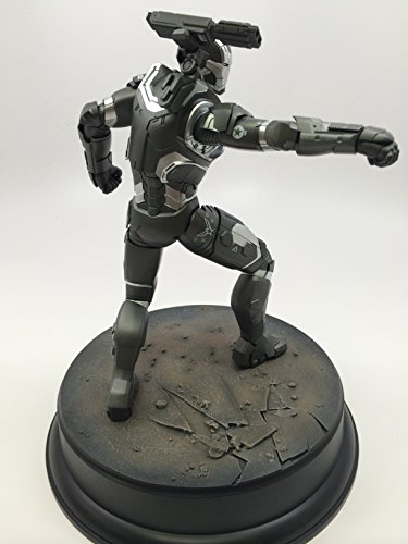 Dragon Models Iron Man 3 War Machine Action Hero Vignette Statue, 1:9 Scale