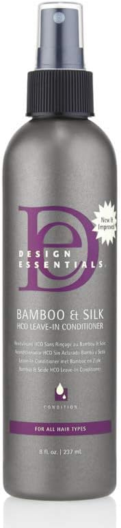 Design Essentials Bamboo & Silk HCO Leave-In-Conditioner | Detangling Leave In Conditioner for Afro Hair | Style Guide