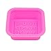 soap mold (6-Pack) Soap Molds-100% Handmade Square Silicon
