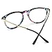 PenSee Womens Fashion Oversized Clear Lens Round Circle Eye Glasses