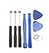iRepair Master For iPhone 5C LCD Display Screen Touch Digitizer Full Assembly Replacement with Home Button, Front Camera, Ear Speaker, Repair Tools and Tempered Glass, Black