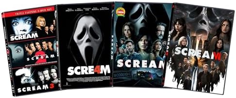 Amazon.com: Scream / Scream 2 / Scream 3 (2Dvd) : Drew Barrymore