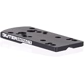 OuterImpact Red Dot Adapter Mount Compatible with Smith &amp; Wesson SD9VE and SD40VE