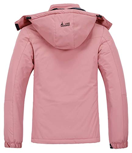 warm waterproof windproof jacket womens