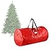 Elf Stor 83-DT5011 1012 Deluxe Red Holiday Christmas Storage Bag Large for 9 Foot Tree