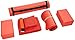 Signature Fitness 7-Piece Yoga Set - Includes Mat, Blocks, Towels, Strap & Knee Pad in Multiple Colors