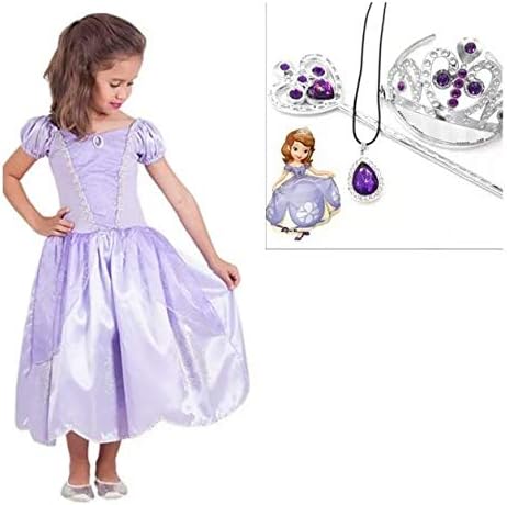 vestido de princesinha sofia