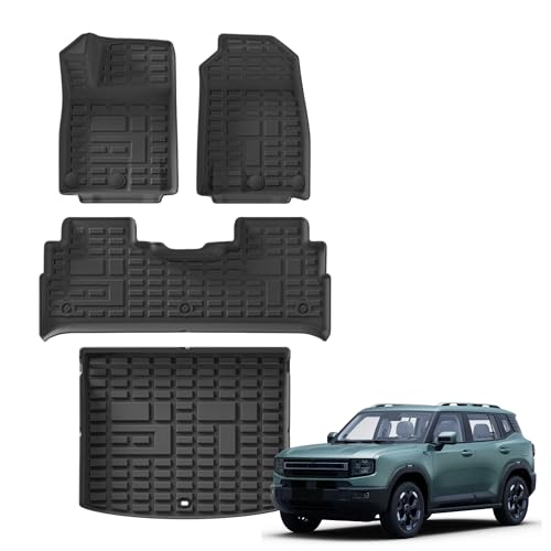 MOTOR FIT 3D Car Floor Mats Set for Jetour T1 2025–2026 | Custom Fit All-Weather Car Mats | Jetour Interior Accessories | Eco-Friendly, Odorless, Waterproof, Anti-Slip Interior Protection