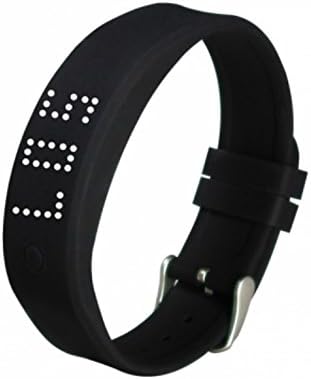 2018 New Silicone Smart Band, Watch, Pedometer Bracelet with Bluetooth (Black)