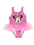 Disney Minnie Mouse Girls Swimwear Swimsuit (Baby/Toddler/Little Kid)