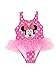 Disney Minnie Mouse Girls Swimwear Swimsuit (Baby/Toddler/Little Kid)