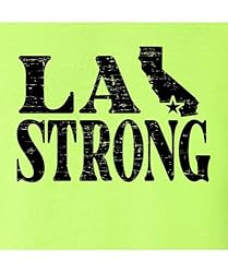Go All Out XX-Large Safety Green Mens LA Strong Los