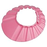 Evelots Blue Or Pink Soft Shower Bathing Baby Bath Cap For Babies/Children, Pink