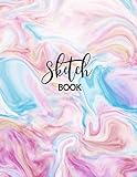 Sketch Book: Large Notebook for Drawing, Doodling or Sketching: 109 Pages, 8.5