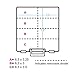 ArtBin 6990AG Super Satchel Double Deep, Portable Art & Craft Organizer with Handle, [1] Plastic Storage Case, Translucent Coral