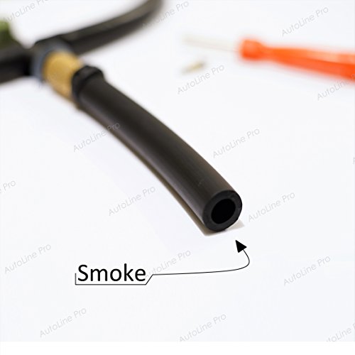 EVAP Service Port Adapter Adaptor Connector Kit w/ Valve Removal Tool Smoke Leak Tester