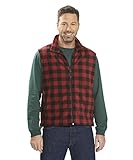Woolrich Men's Andes Printed Fleece Vest