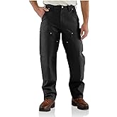 Carhartt Men's Big & Tall Firm Duck Double Front Work Dungaree