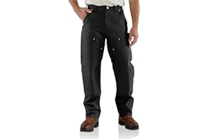 CARHARTT Carhatt Mens Loose Fit Firm Duck DoubleFront Utility Work Pant