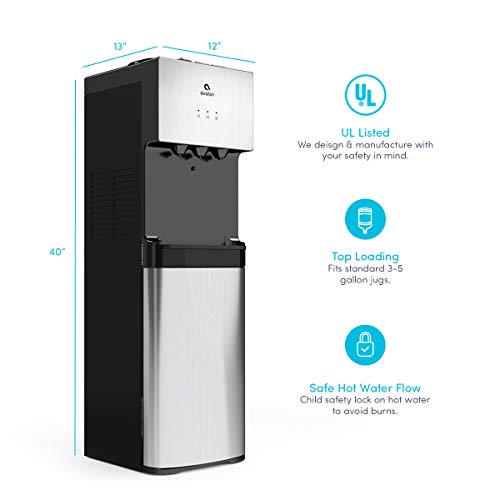 Avalon A10 Top Loading Water Cooler Dispenser, 3 Temperature, Child