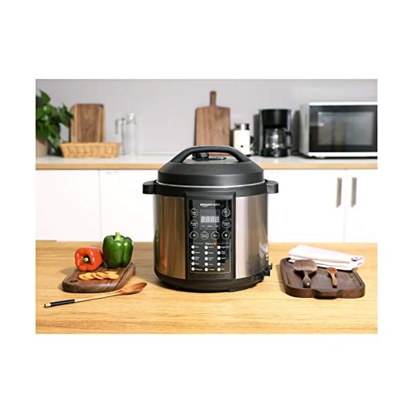 Amazon-Basics-23-in-1-Multi-Purpose-Electric-Steamer-Pressure-Cooker-55-Litre-1000-W-Brushed-Stainless-Steel-now-with-downloadable-Free-Recipe-Book-UK-plug Amazon Basics 23 in 1 Multi-Purpose Electric Steamer, Pressure Cooker, 5.5 Litre, 1000 W, Brushed Stainless Steel, now…