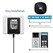 Aerb Doorbell transformer, 24V Transformer Power Adapter for Nest Hello Nest Skybell Ring Doorbeell Video 1, 2, Pro, Nest Ecobee Honeywell Sensi Thermostats, C-WIRE Supproted, 26,24ft Cable, Black