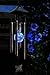 KAZOKU Solar Powered Colour Changing LED Windchime Outdoor Garden Metal Wind Chime Shopmonk