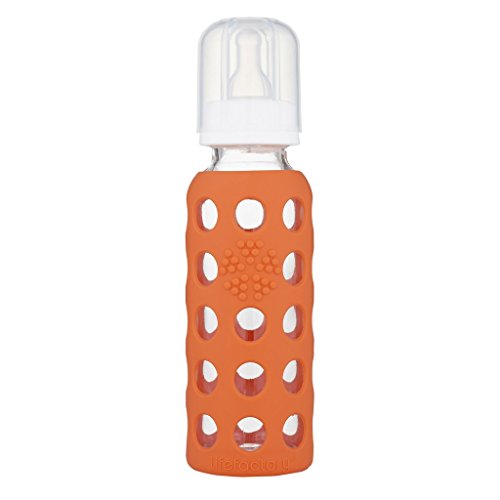 Lifefactory Mango & Papaya 9oz Baby Bottles 2pk