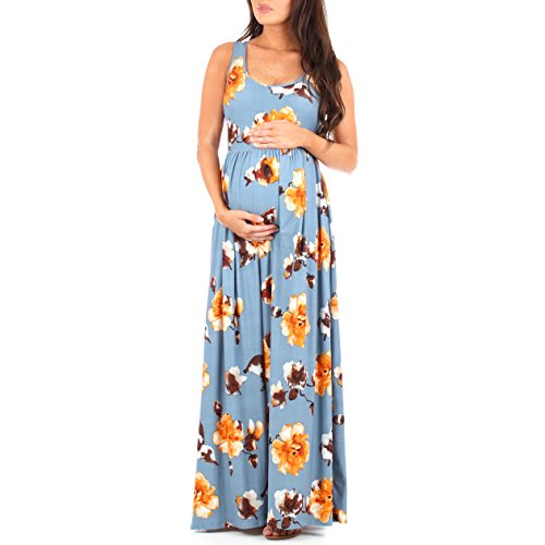 Women s ruched sleeveless maternity dress by mother bee - made in…